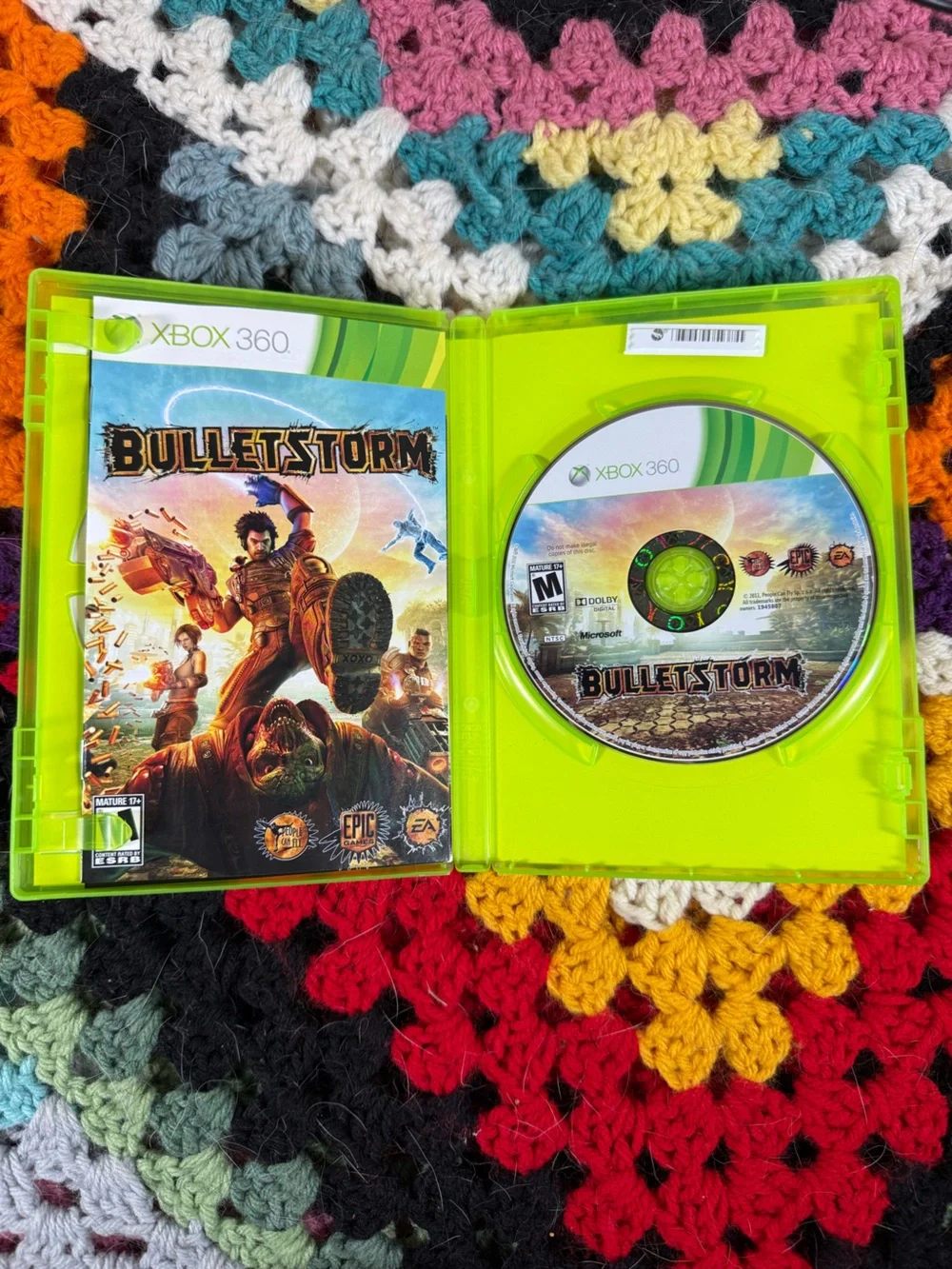 Microsoft Xbox 360 Bulletstorm Epic Edition - Bright Green Case with Black Cover